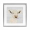 Stupell Industries Opal Baby Cow Portrait Framed Print Under Glass, design by Ashley Justice